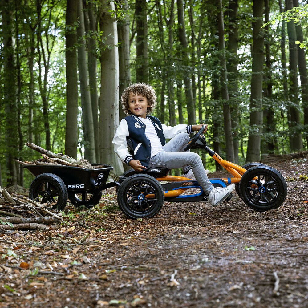 BERG Gokart Buddy B-Orange 2.0 (Facelift) inkl. Trailer L