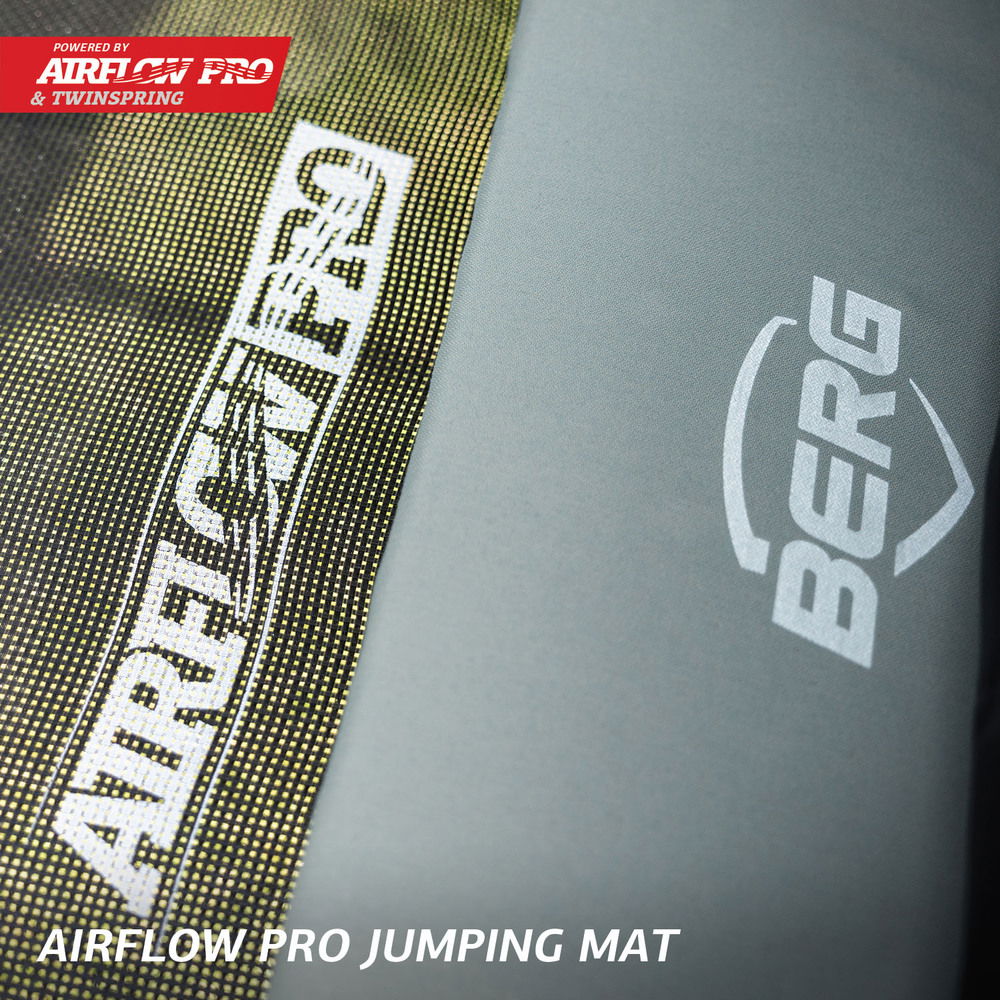 BERG Trampolin SPORTS FlatGround ULTIM Champion Green ECO 410 (NEU)