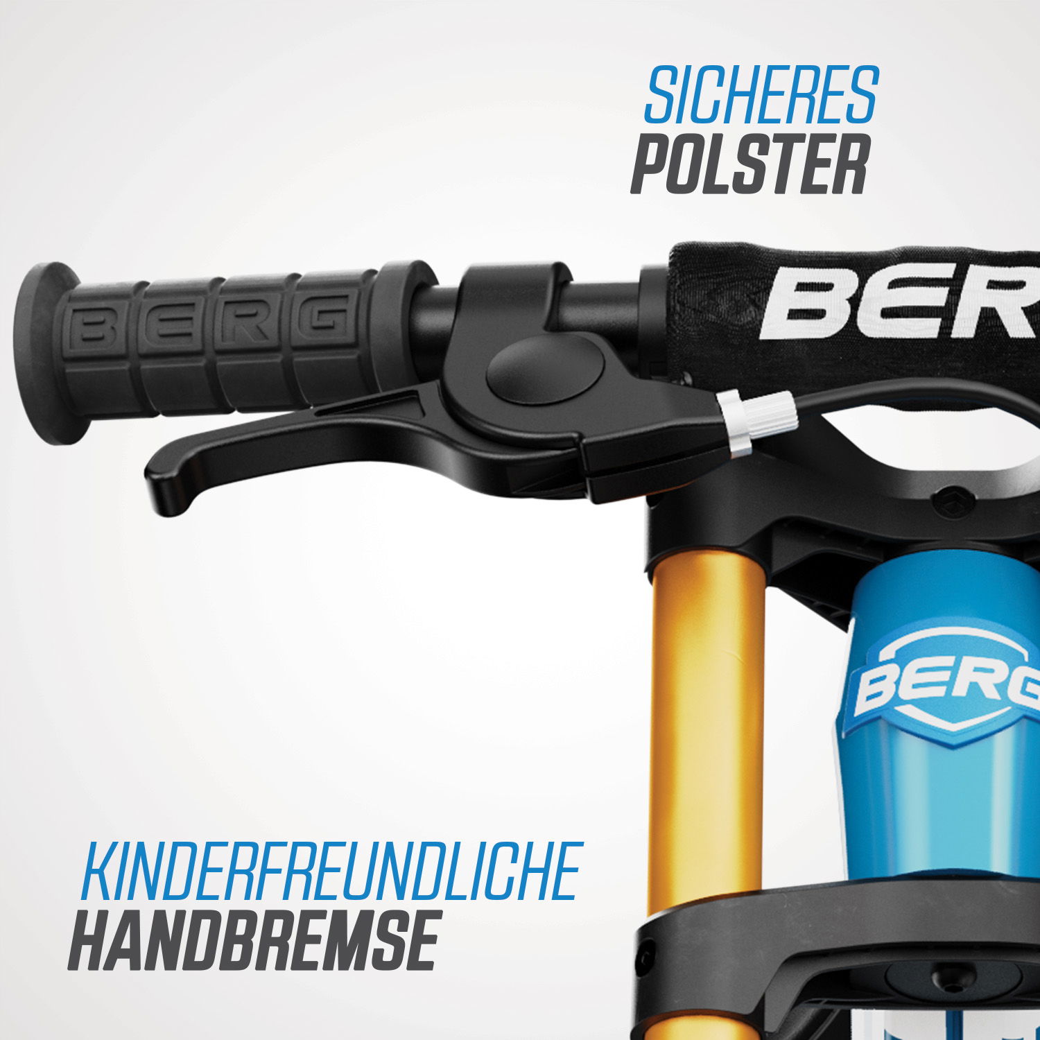 BERG Laufrad Biky Cross Blue inkl. Handbremse (NEU) BERG Laufrad Biky Cross Blue inkl. Handbremse (NEU)