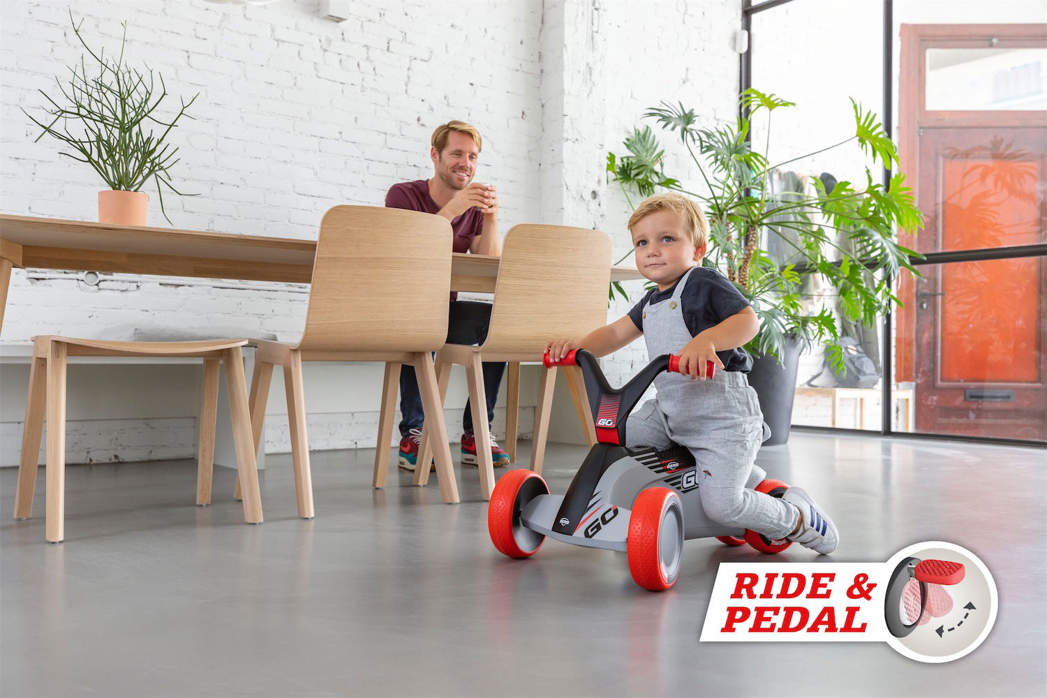 BERG Gokart GO² SparX Red