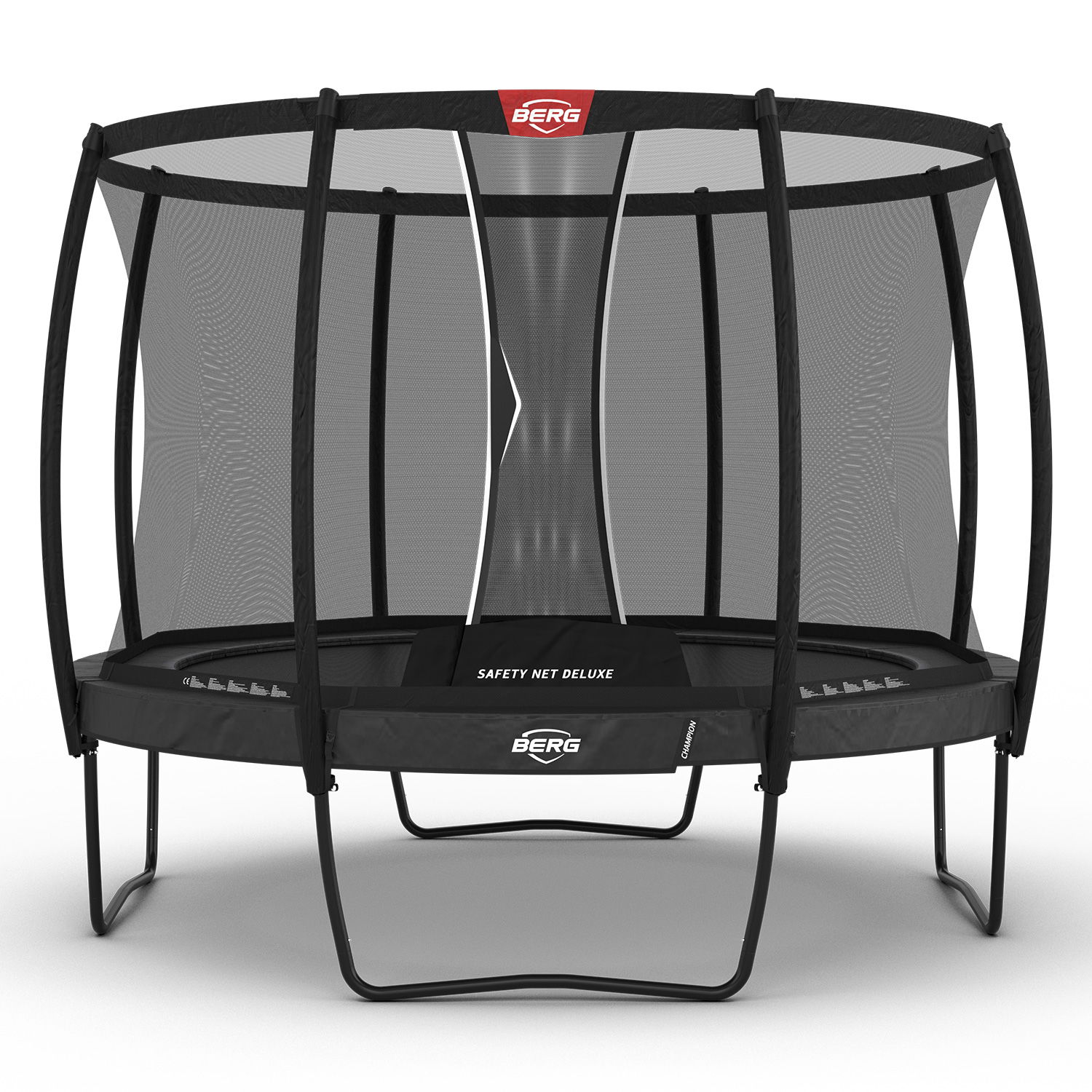 BERG Trampolin Regular ROUND Champion Grey Ø330 cm + Sicherheitsnetz Deluxe BERG Trampolin Regular ROUND Champion Grey Ø330 cm + Sicherheitsnetz Deluxe