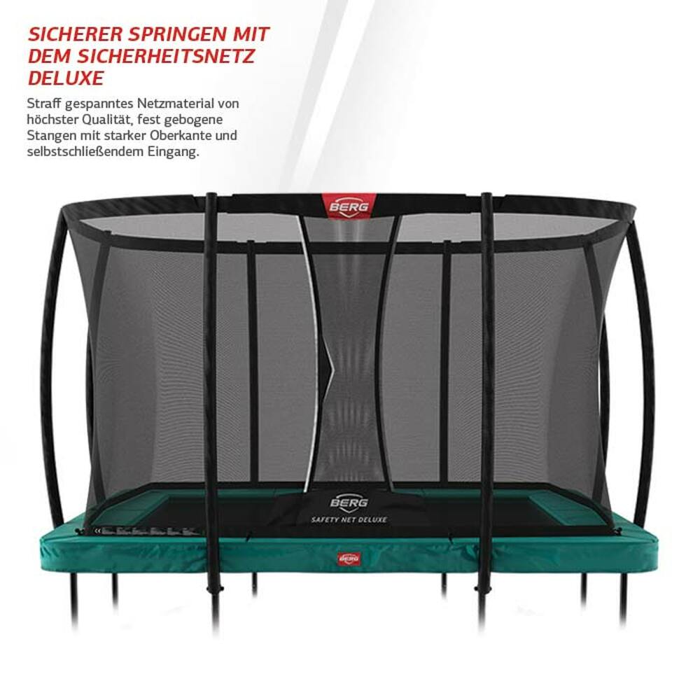 BERG Trampolin Regular ULTIM Champion Green 330 + Sicherheitsnetz Deluxe (NEU) BERG Trampolin Regular ULTIM Champion Green 330 + Sicherheitsnetz Deluxe (NEU)