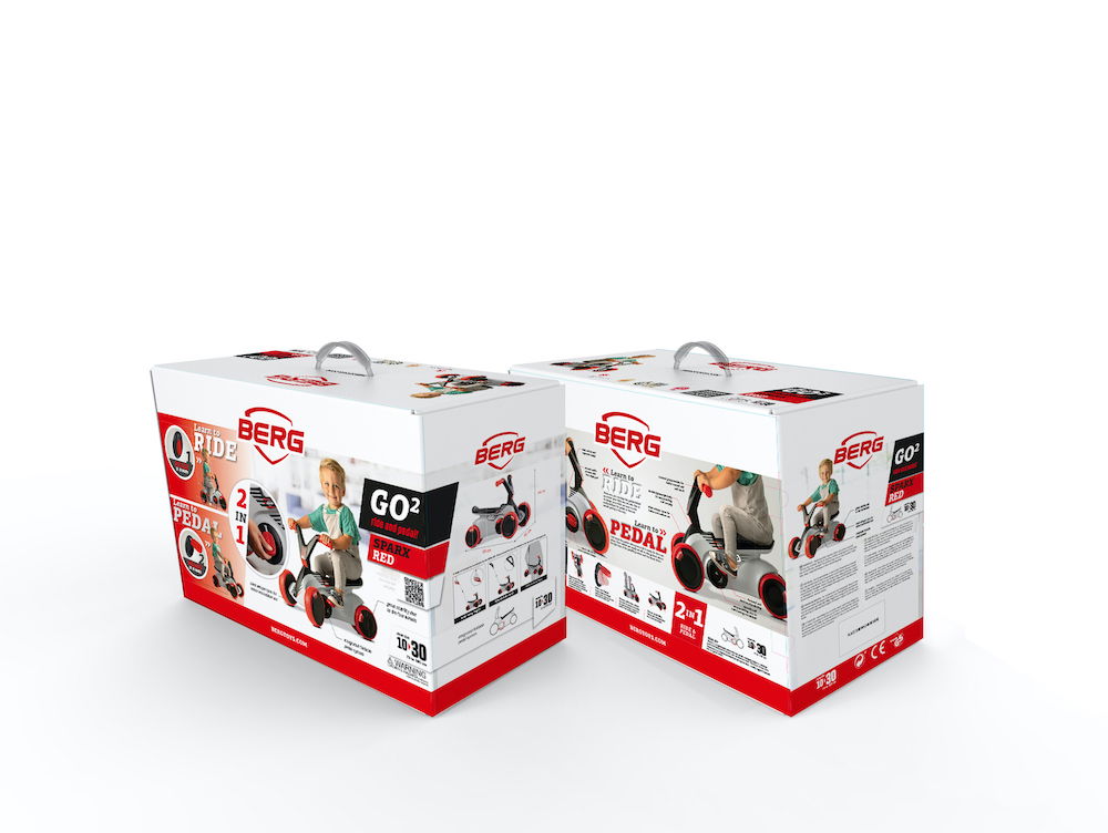 BERG Gokart GO² SparX Red