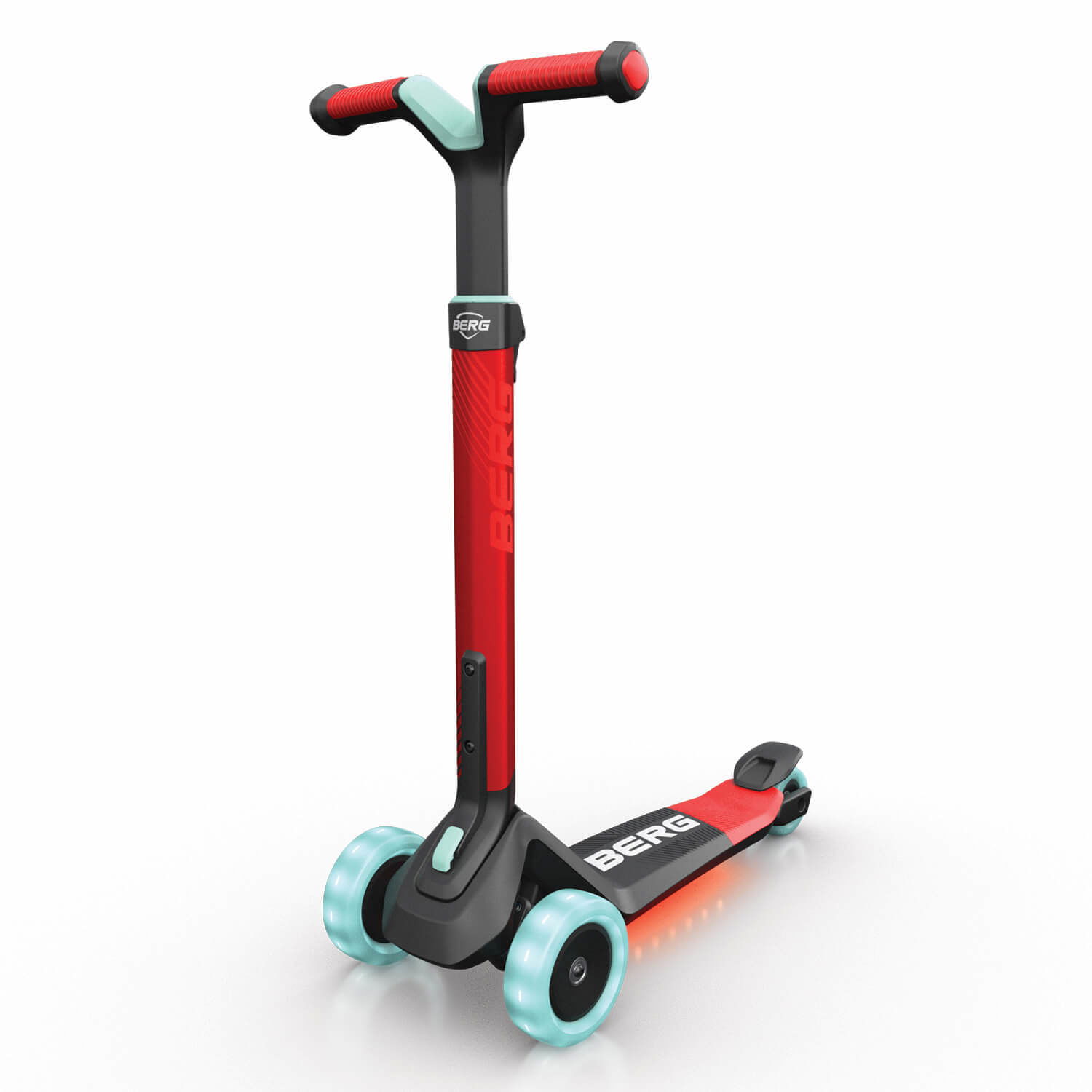 BERG Kinderroller NEXO Lights LED-Deck Red (NEU) BERG Kinderroller NEXO Lights LED-Deck Red (NEU)