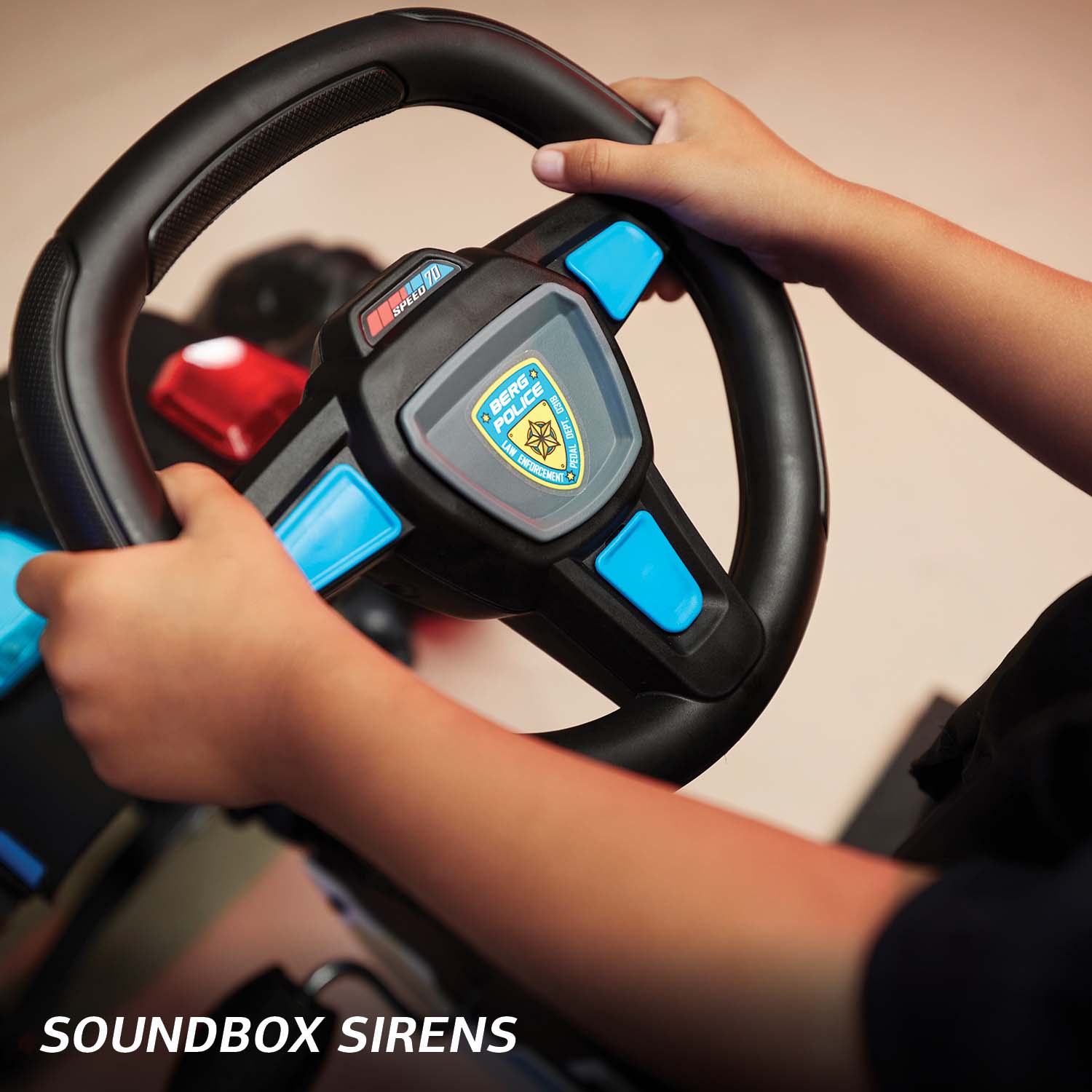 BERG Gokart Buzzy Police inkl. Soundbox und Cap (NEU) BERG Gokart Buzzy Police inkl. Soundbox und Cap (NEU)
