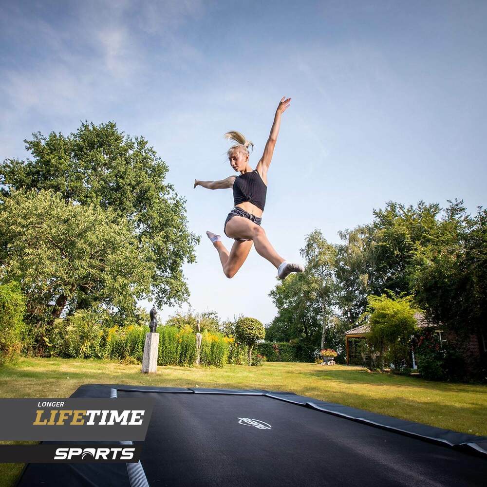 BERG Trampolin SPORTS InGround ULTIM Favorit Black 410 (NEU) BERG Trampolin SPORTS InGround ULTIM Favorit Black 410 (NEU)