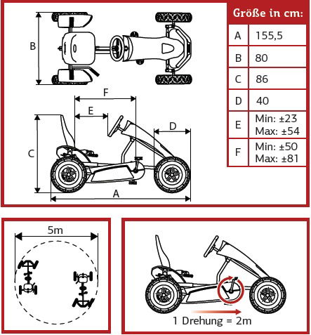 BERG Gokart Black Edition XL BFR