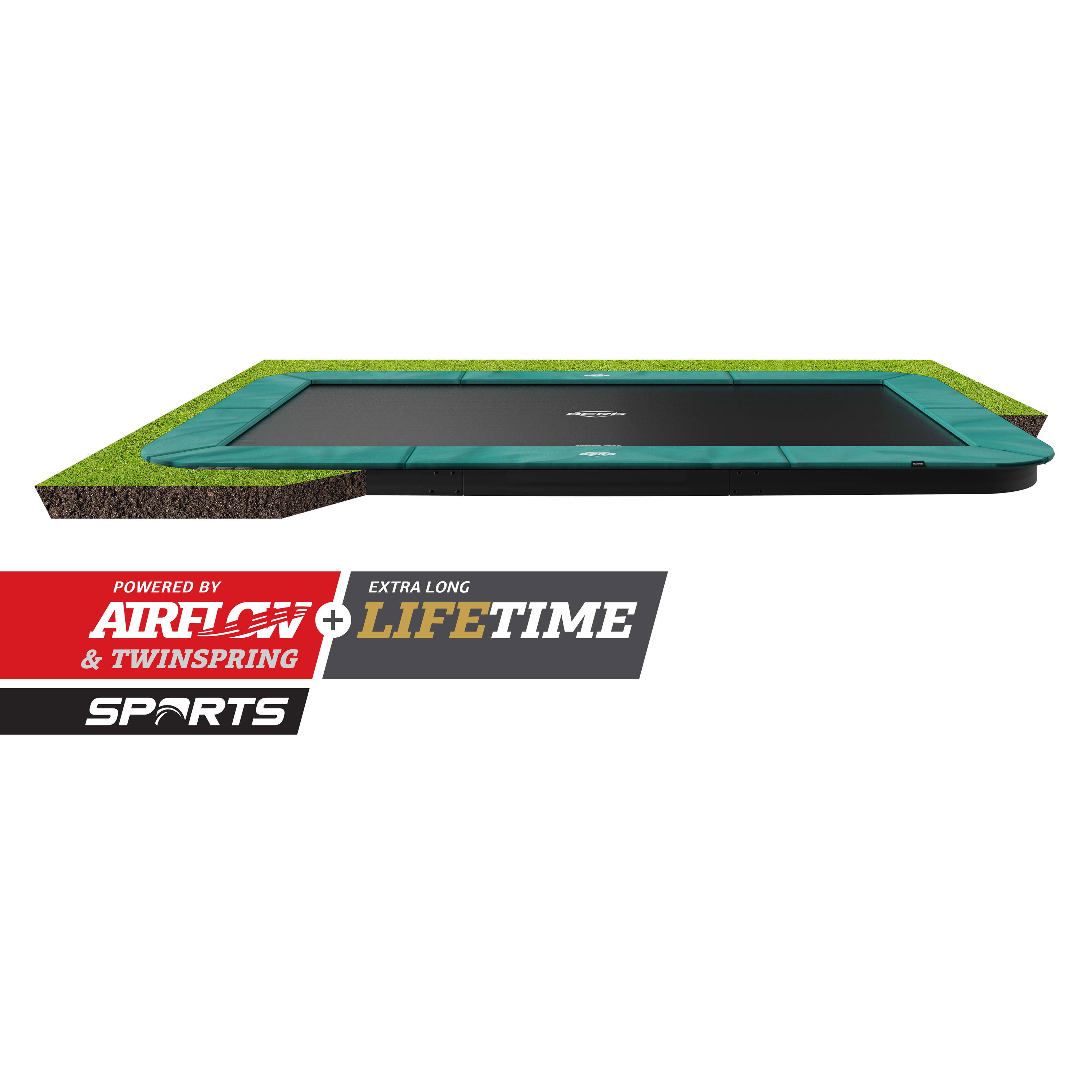 BERG Trampolin SPORTS FlatGround ULTIM Champion Green 410 (Ersatzteilarchiv) BERG Trampolin SPORTS FlatGround ULTIM Champion Green 410 (Ersatzteilarchiv)