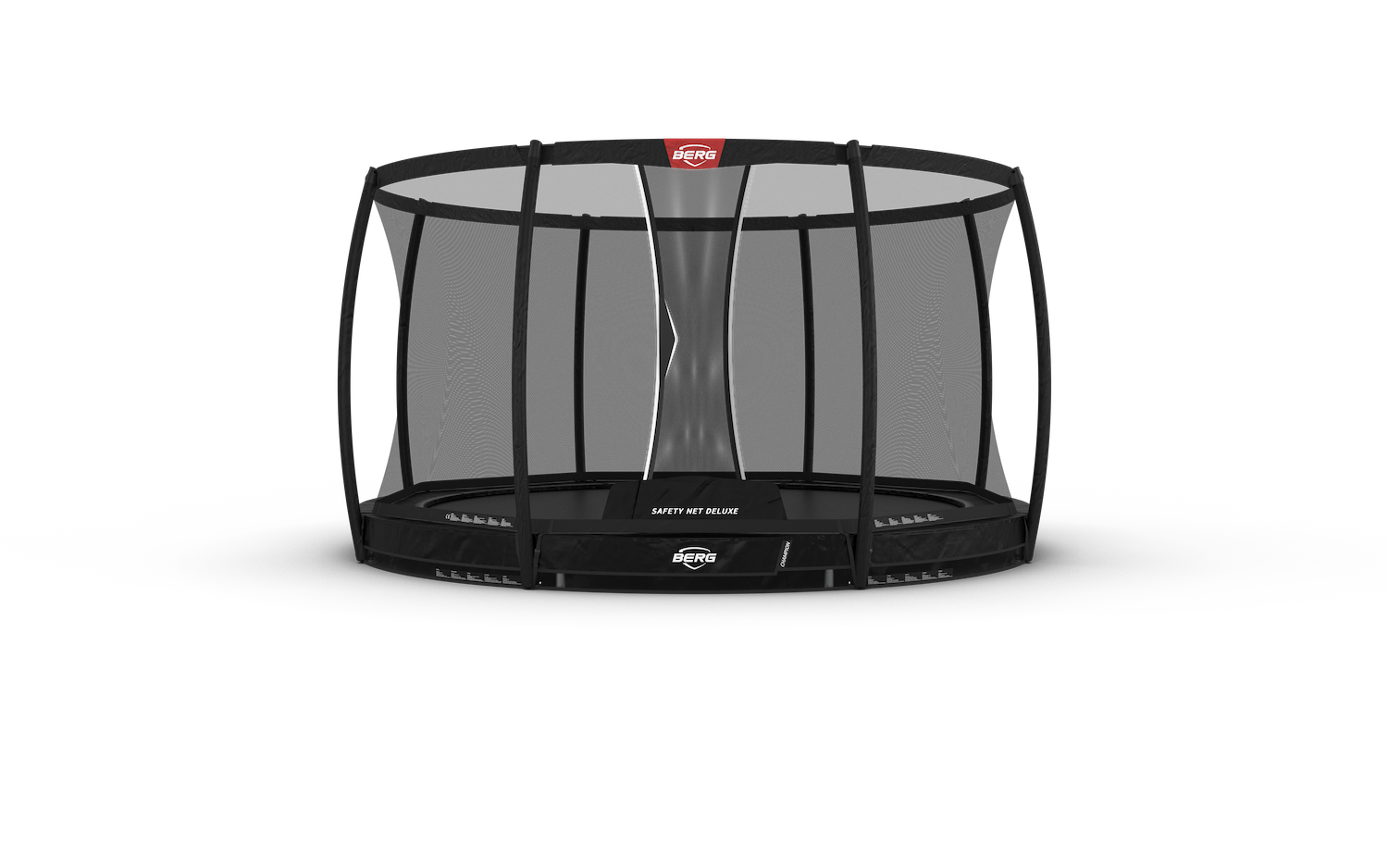 BERG Trampolin InGround ROUND Champion Black Ø380 cm + Sicherheitsnetz Deluxe (NEU) BERG Trampolin InGround ROUND Champion Black Ø380 cm + Sicherheitsnetz Deluxe (NEU)