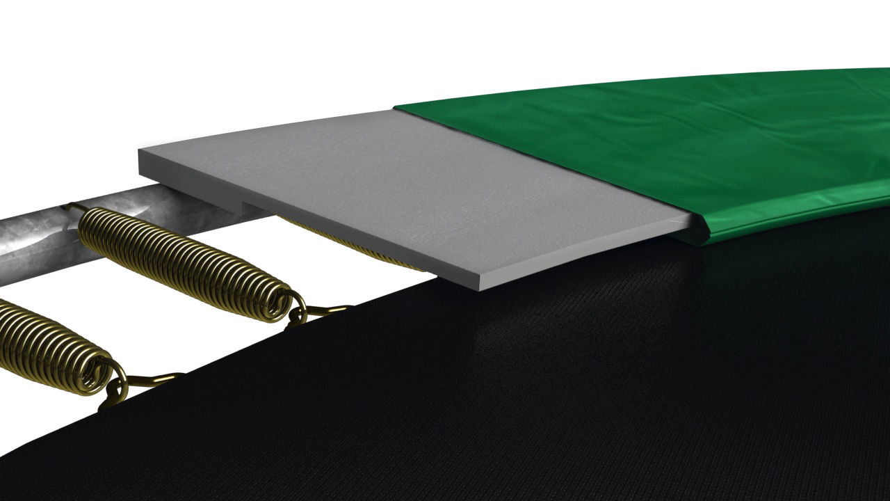 BERG Trampolin Regular ROUND Favorit Green Ø270 cm + Sicherheitsnetz Comfort BERG Trampolin Regular ROUND Favorit Green Ø270 cm + Sicherheitsnetz Comfort