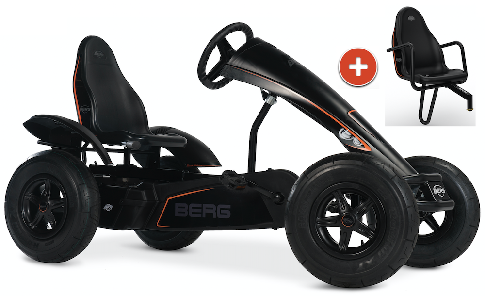 BERG Gokart Black Edition XL BFR inkl. Soziussitz Black Edition BERG Gokart Black Edition XL BFR inkl. Soziussitz Black Edition