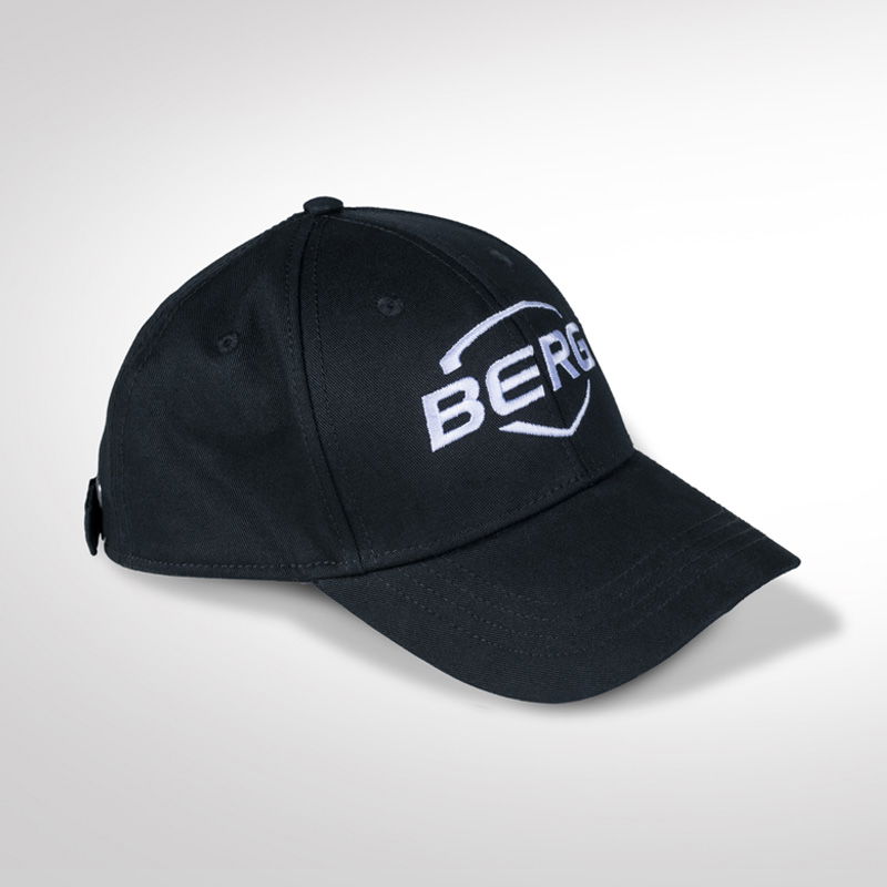 BERG Baseball Cap in schwarz für Erwachsene BERG Baseball Cap in schwarz für Erwachsene