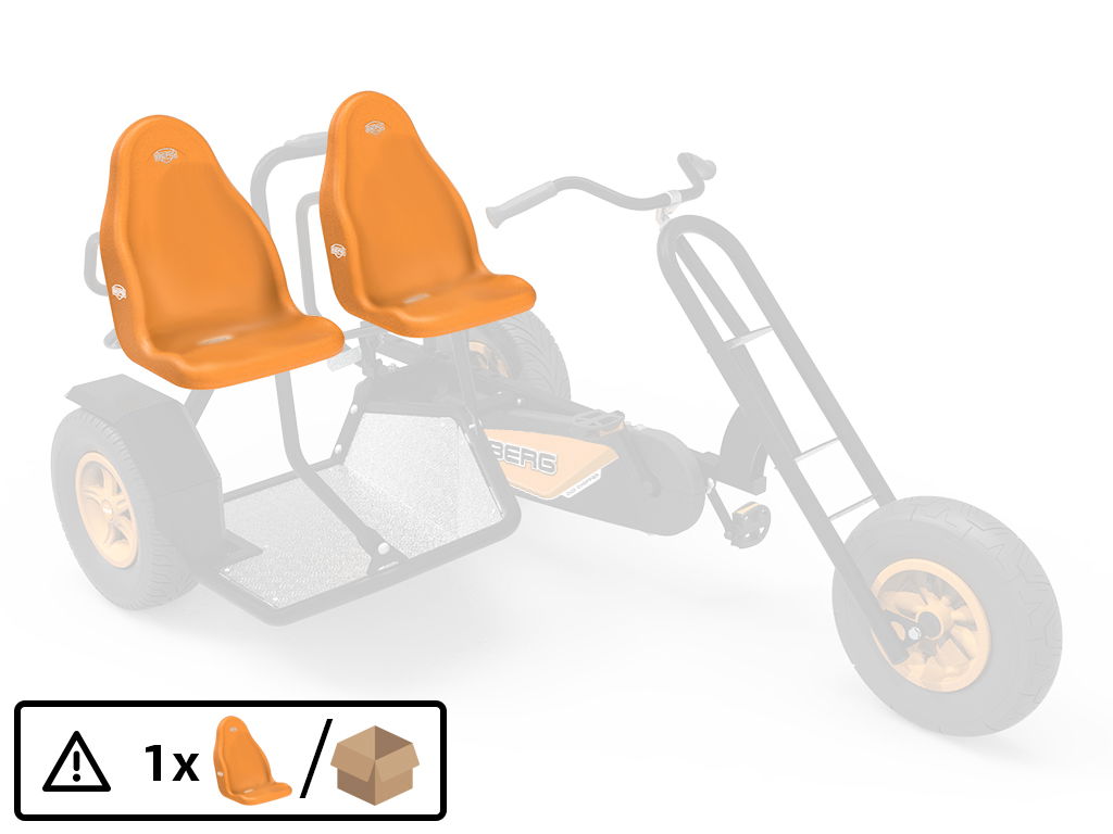 BERG Ersatzteil Sitzschale Orange BERG Ersatzteil Sitzschale Orange