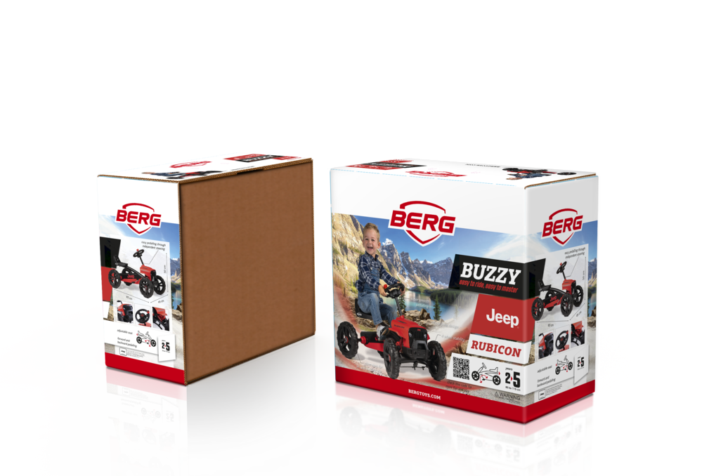 BERG Gokart Buzzy Jeep® Rubicon Red BERG Gokart Buzzy Jeep® Rubicon Red