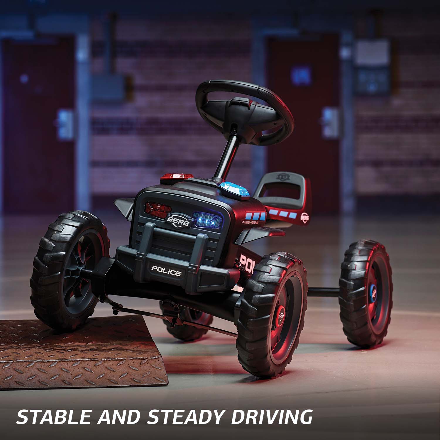 BERG Gokart Buzzy Police inkl. Soundbox und Cap (NEU) BERG Gokart Buzzy Police inkl. Soundbox und Cap (NEU)
