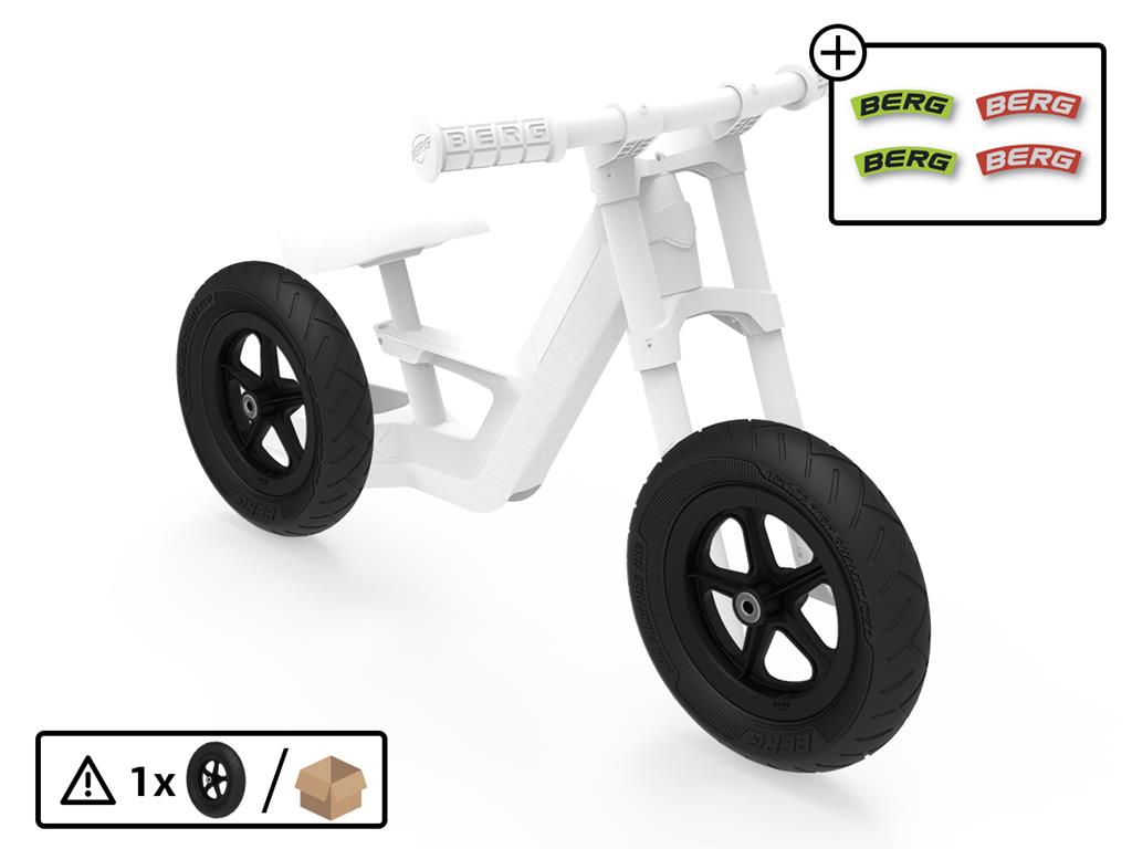 BERG Ersatzteil Rad 10'' - Schwarz EVA+ BERG Ersatzteil Rad 10'' - Schwarz EVA+
