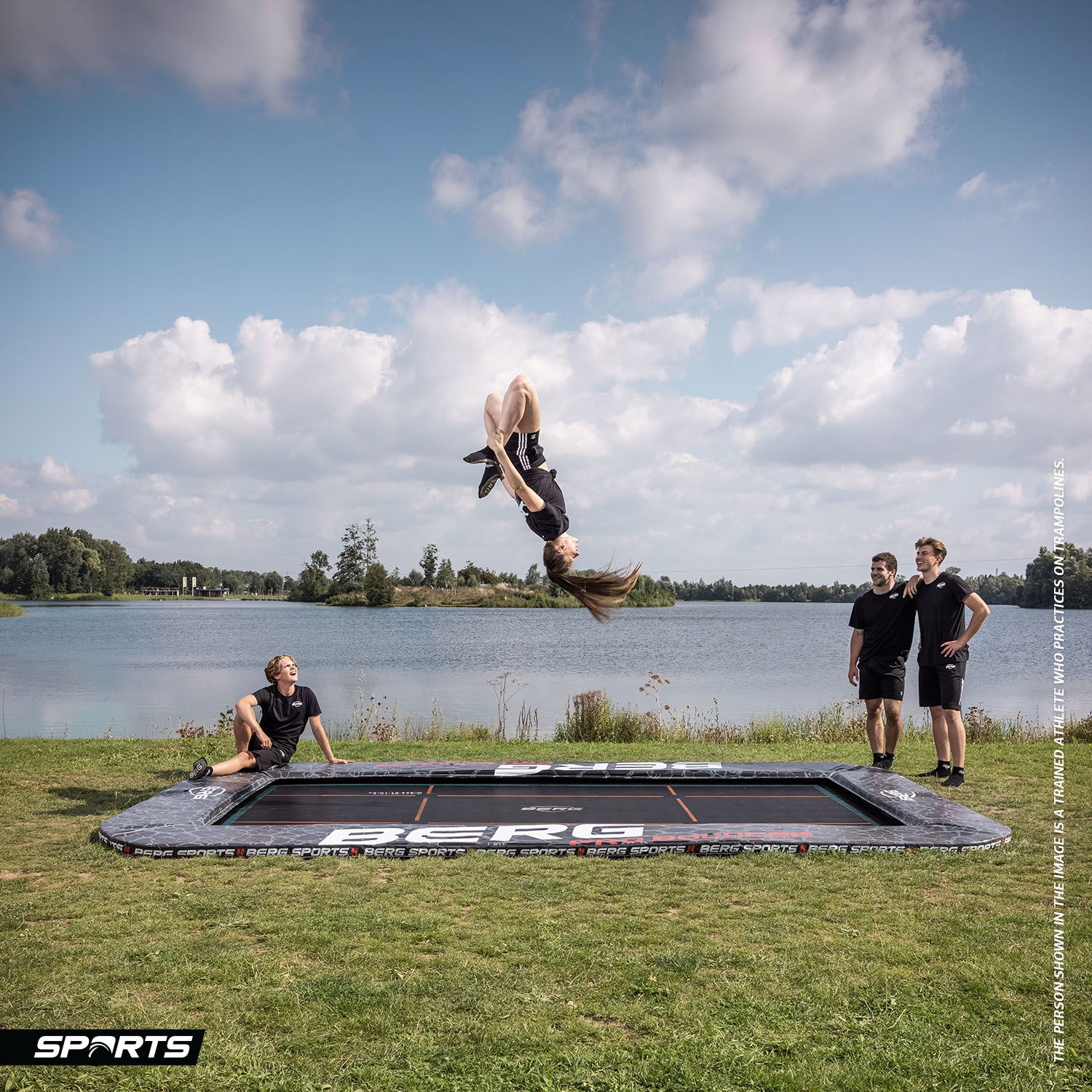 BERG Trampolin SPORTS FlatGround ULTIM Pro Bouncer 500 (NEU) BERG Trampolin SPORTS FlatGround ULTIM Pro Bouncer 500 (NEU)