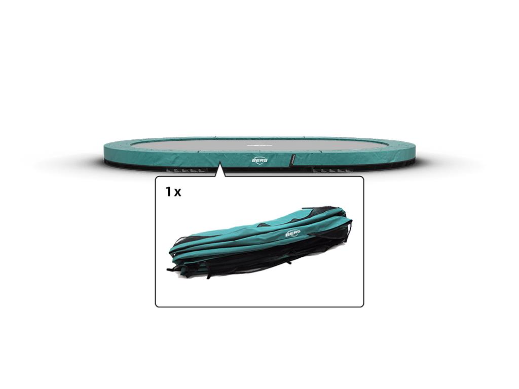 BERG Ersatzteil Schutzrand GRAND InGround Champion Green 470 x 310 cm Außenrand (NEU) BERG Ersatzteil Schutzrand GRAND InGround Champion Green 470 x 310 cm Außenrand (NEU)