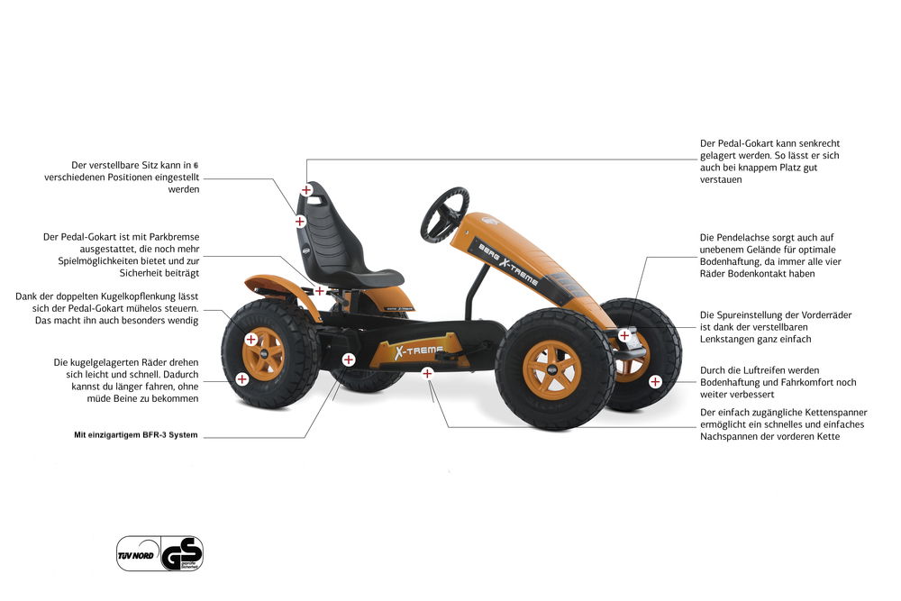 BERG Gokart X-Treme XL BFR-3 BERG Gokart X-Treme XL BFR-3