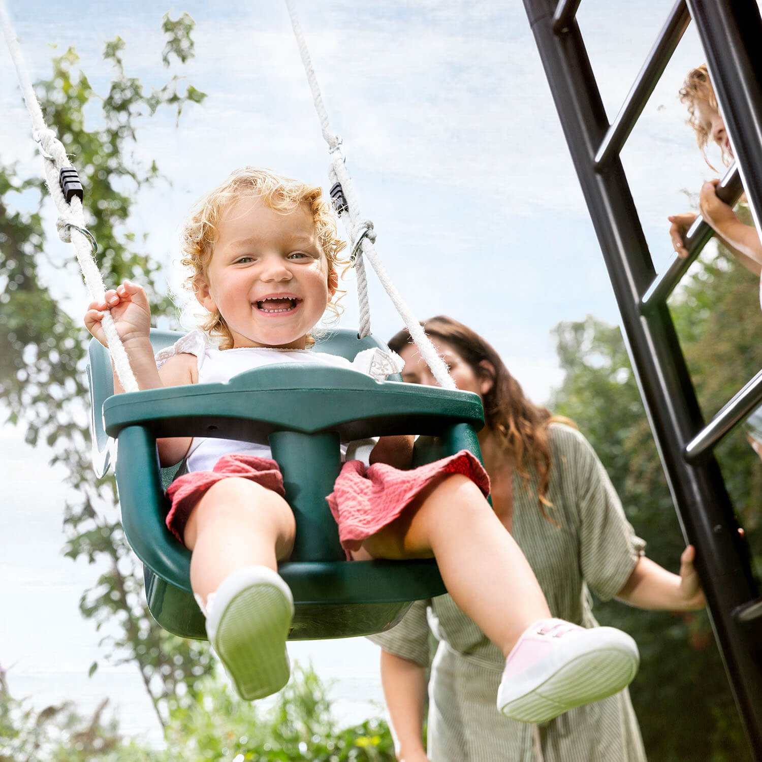 BERG PlayBase Zubehör Babysitz grün