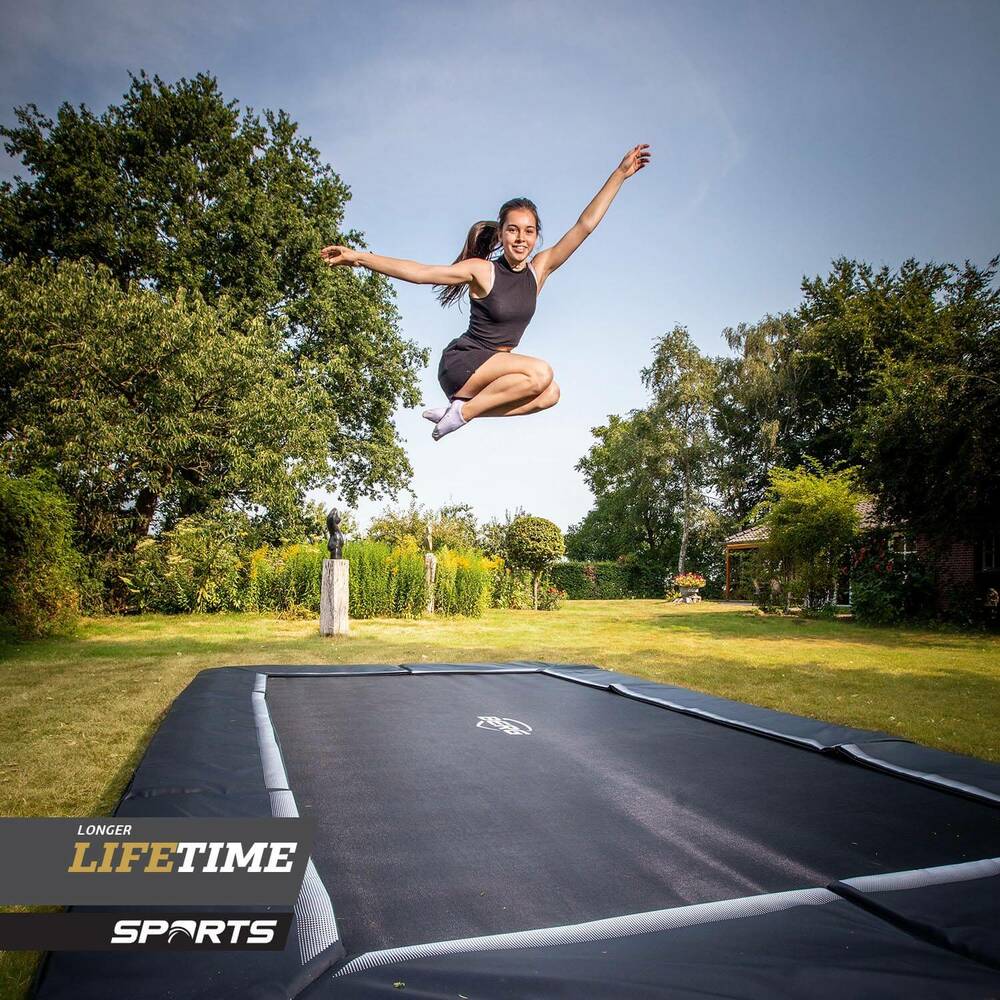 BERG Trampolin SPORTS InGround ULTIM Favorit Black 410 (NEU) BERG Trampolin SPORTS InGround ULTIM Favorit Black 410 (NEU)