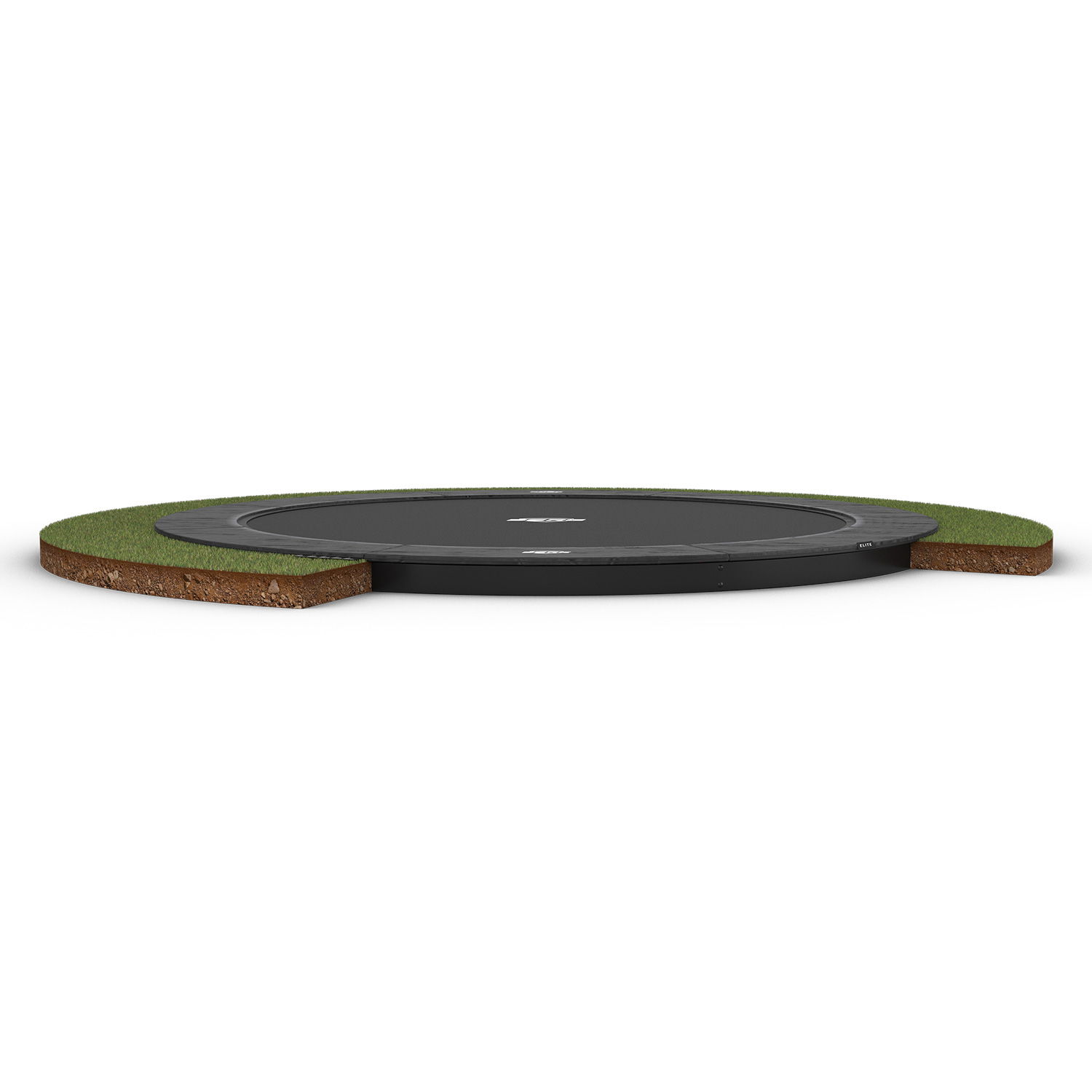 BERG Trampolin SPORTS FlatGround ROUND Elite Grey Ø380 cm (NEU) BERG Trampolin SPORTS FlatGround ROUND Elite Grey Ø380 cm (NEU)