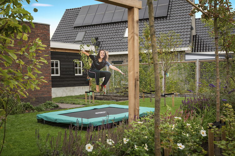 BERG Trampolin SPORTS InGround ULTIM Favorit Green 280