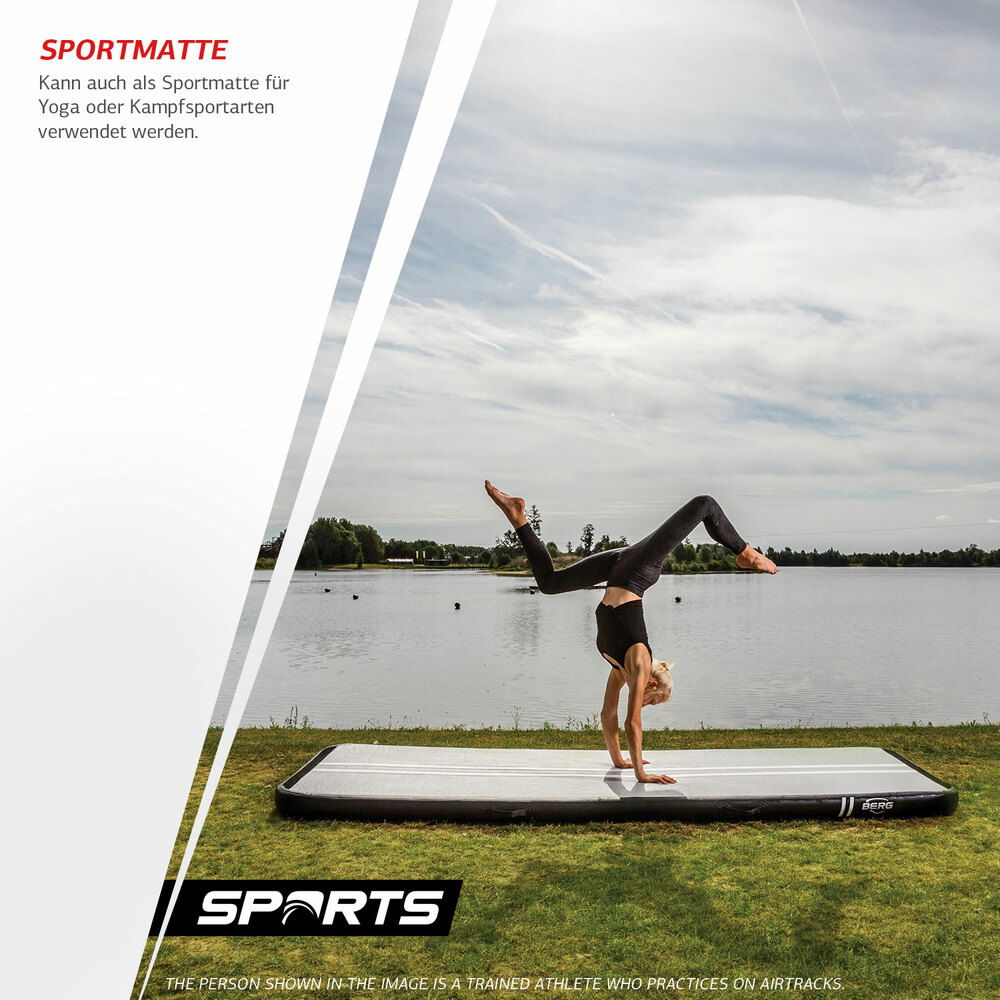 BERG AirTrack Home 500 aufblasbare Sprungmatte inkl. Handpumpe BERG AirTrack Home 500 aufblasbare Sprungmatte inkl. Handpumpe