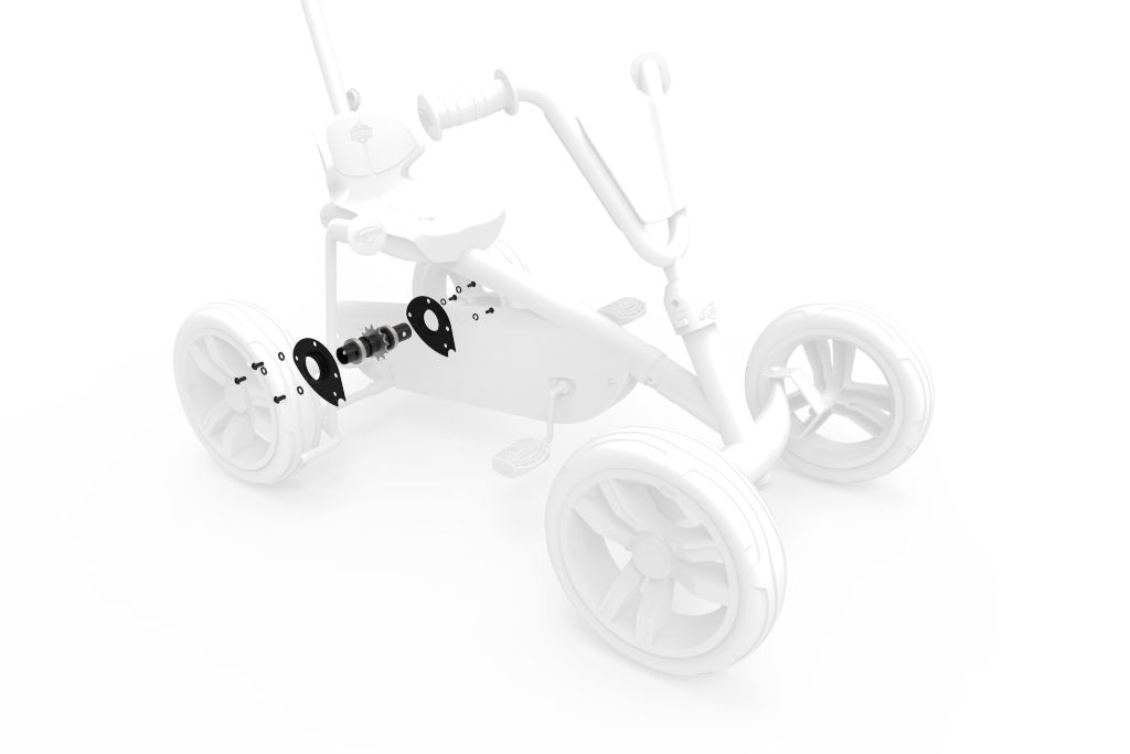 BERG Ersatzteil Buzzy Hinterachs-Set innen für 2-in-1 Modelle BERG Ersatzteil Buzzy Hinterachs-Set innen für 2-in-1 Modelle