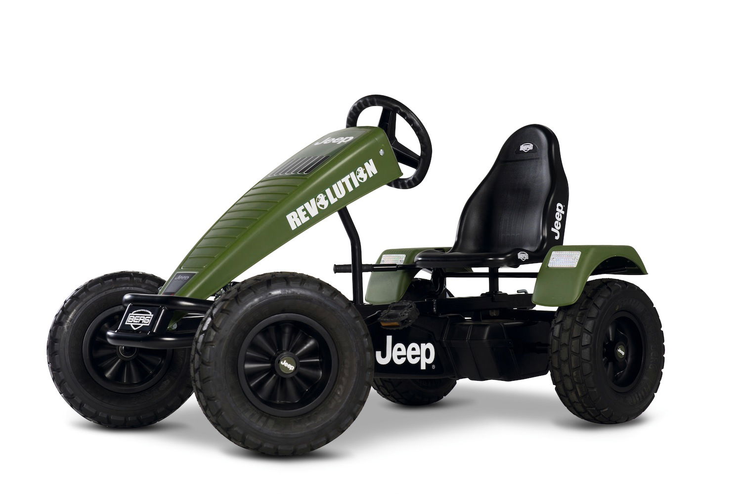 BERG Gokart Jeep® Revolution oliv/schwarz XXL E-BFR-3 BERG Gokart Jeep® Revolution oliv/schwarz XXL E-BFR-3