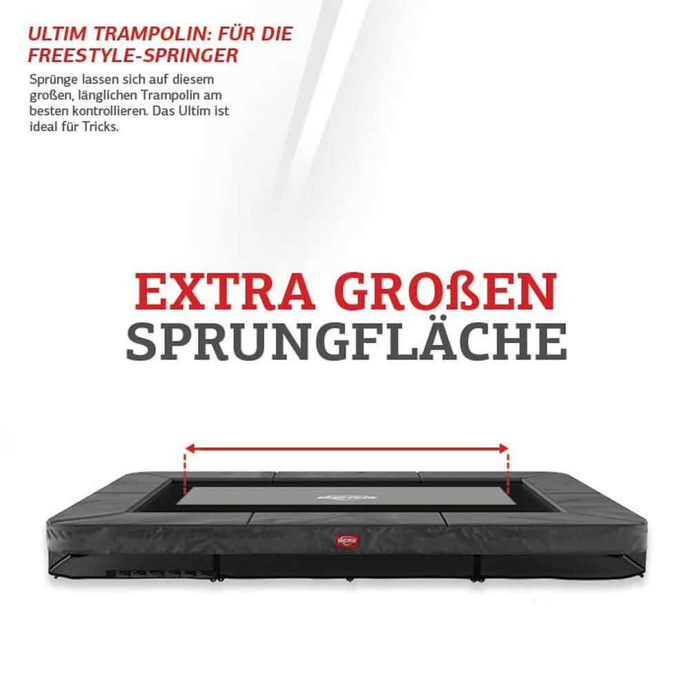 BERG Trampolin InGround ULTIM Champion Black 330 + Sicherheitsnetz Deluxe (NEU) BERG Trampolin InGround ULTIM Champion Black 330 + Sicherheitsnetz Deluxe (NEU)