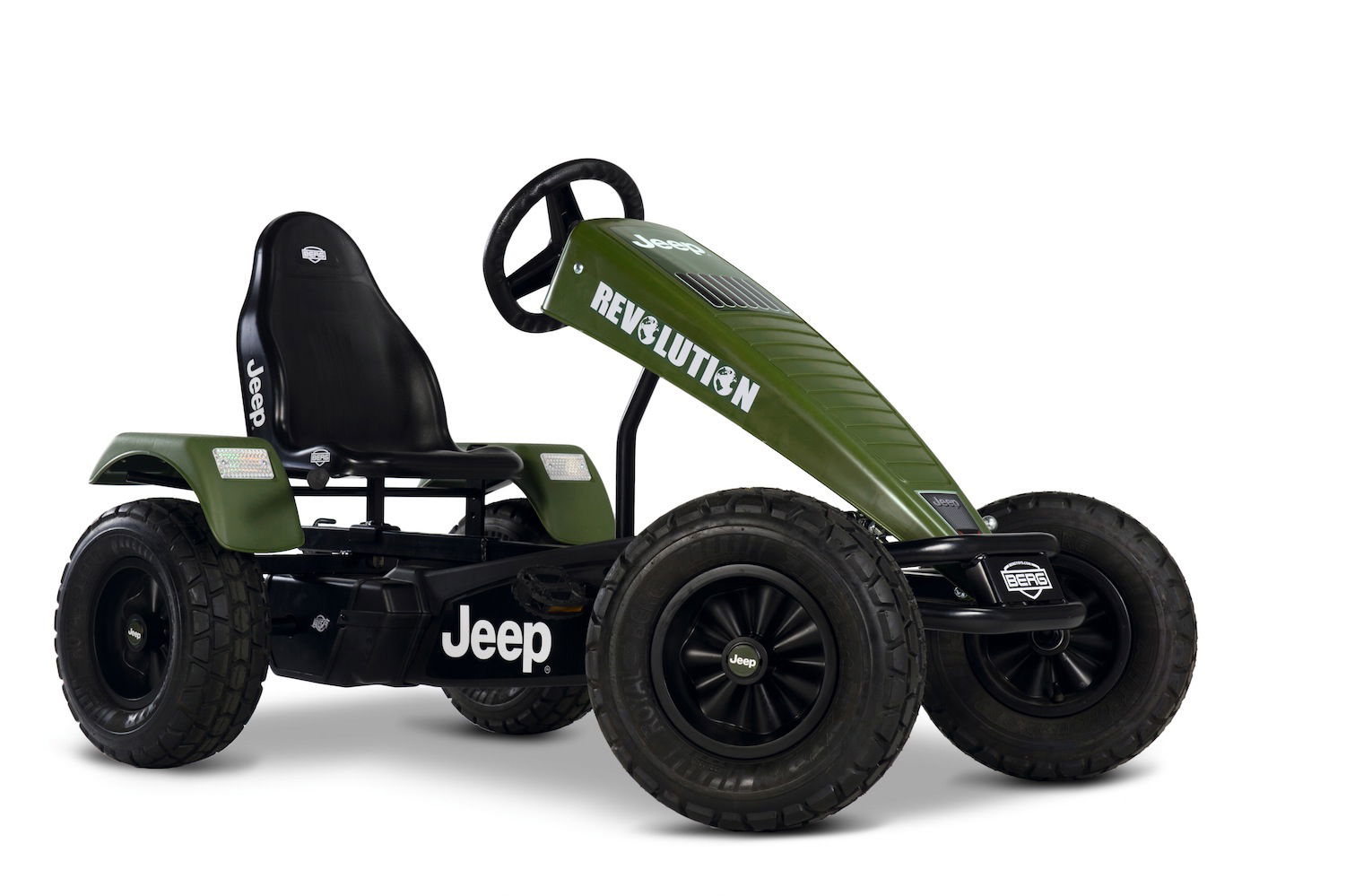 BERG Gokart Jeep® Revolution oliv/schwarz XXL E-BFR-3 BERG Gokart Jeep® Revolution oliv/schwarz XXL E-BFR-3