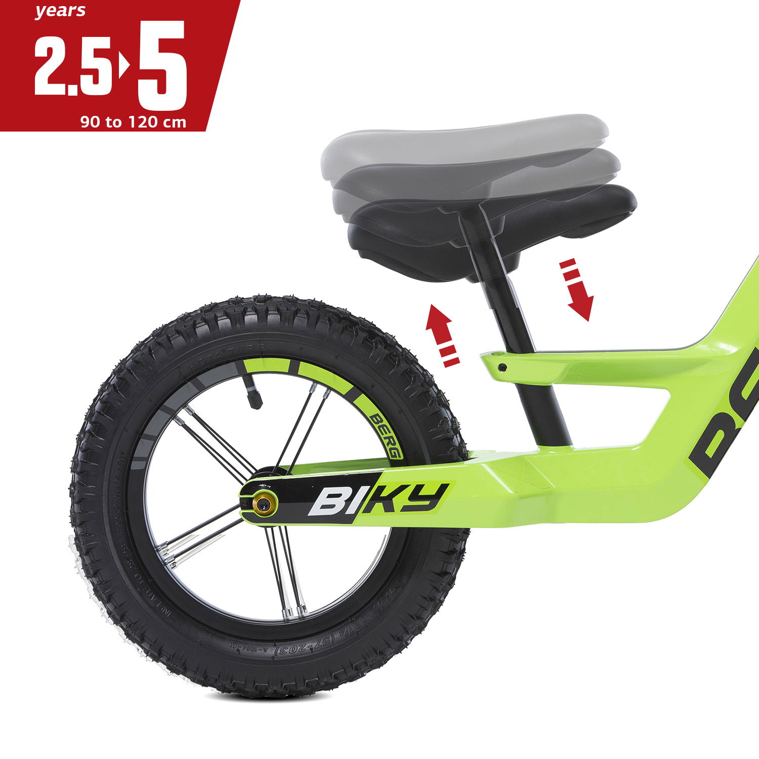 BERG Laufrad Biky Cross Green BERG Laufrad Biky Cross Green