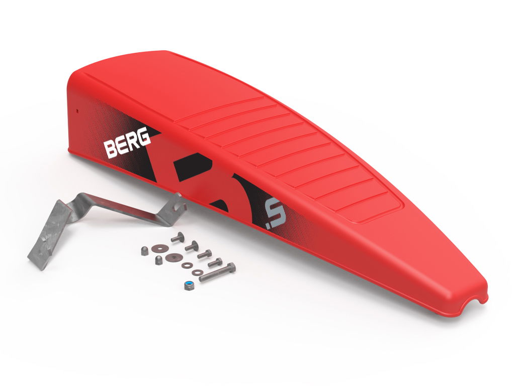 BERG Ersatzteil/Zubehör Frontspoiler B. Super Red inkl. Montageset BERG Ersatzteil/Zubehör Frontspoiler B. Super Red inkl. Montageset