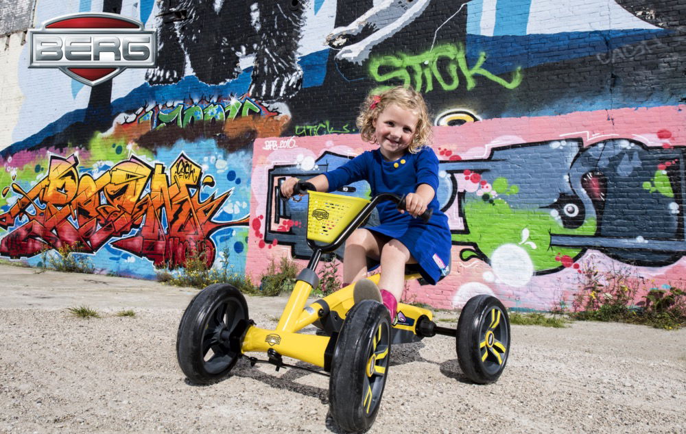 BERG Gokart Buzzy Körbchen Yellow