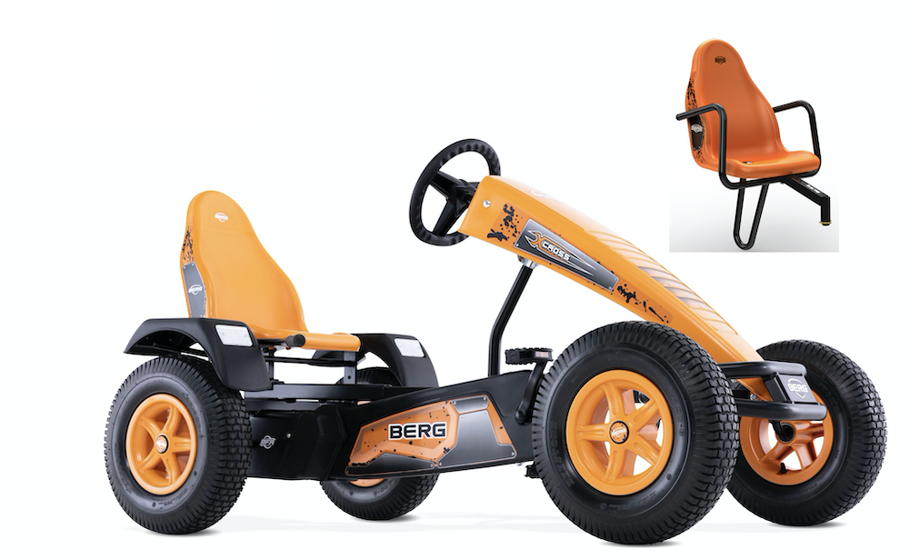 BERG Gokart X-Cross orange XL BFR inkl. Soziussitz X-Cross BERG Gokart X-Cross orange XL BFR inkl. Soziussitz X-Cross