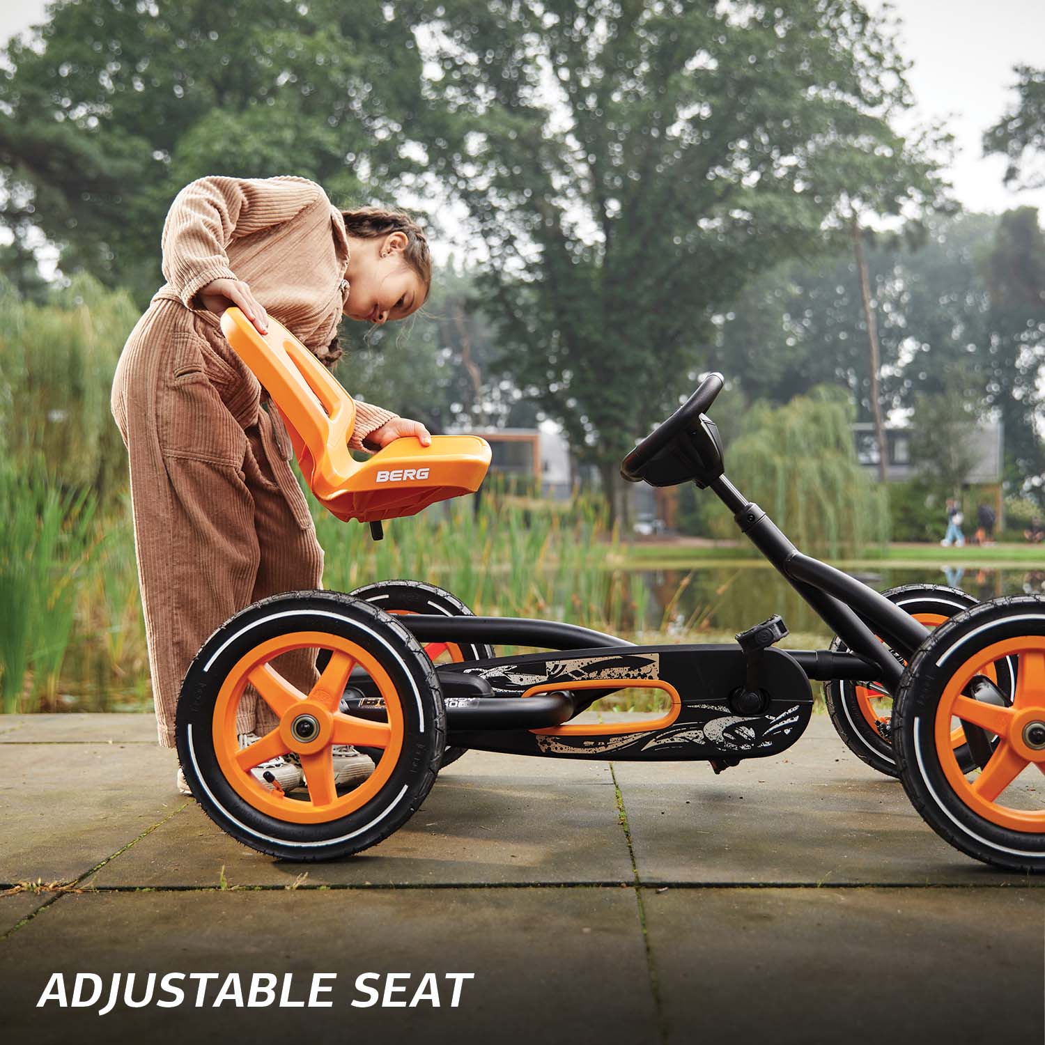 BERG Gokart Buddy PRO Orange 2.0 (Facelift)
