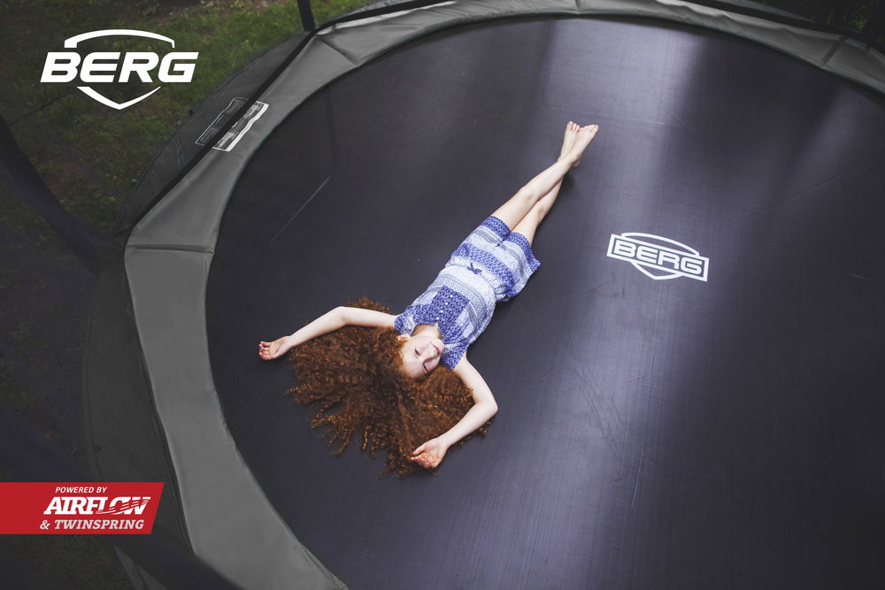 BERG Trampolin Regular Elite Grey Ø330 cm + Sicherheitsnetz Deluxe (Ersatzteilarchiv) BERG Trampolin Regular Elite Grey Ø330 cm + Sicherheitsnetz Deluxe (Ersatzteilarchiv)