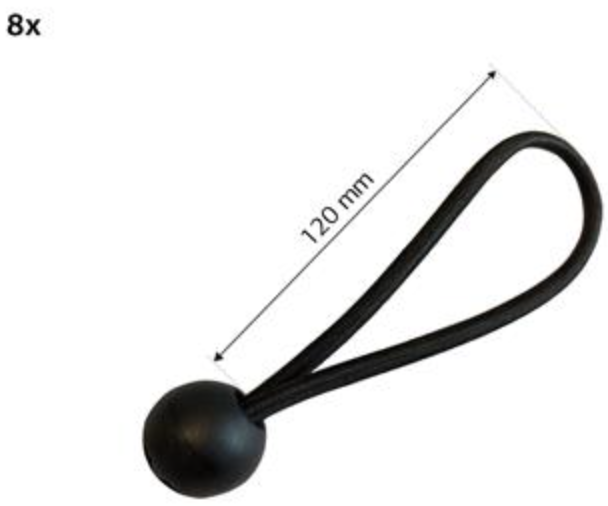 BERG Ersatzteil Gummizüge Gummizug + Ball (120 mm) (8x) BERG Ersatzteil Gummizüge Gummizug + Ball (120 mm) (8x)
