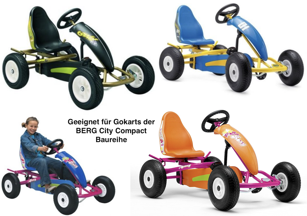 BERG Ersatzteil Tretlager mit Halterung für z.B. City Compact Baureihe