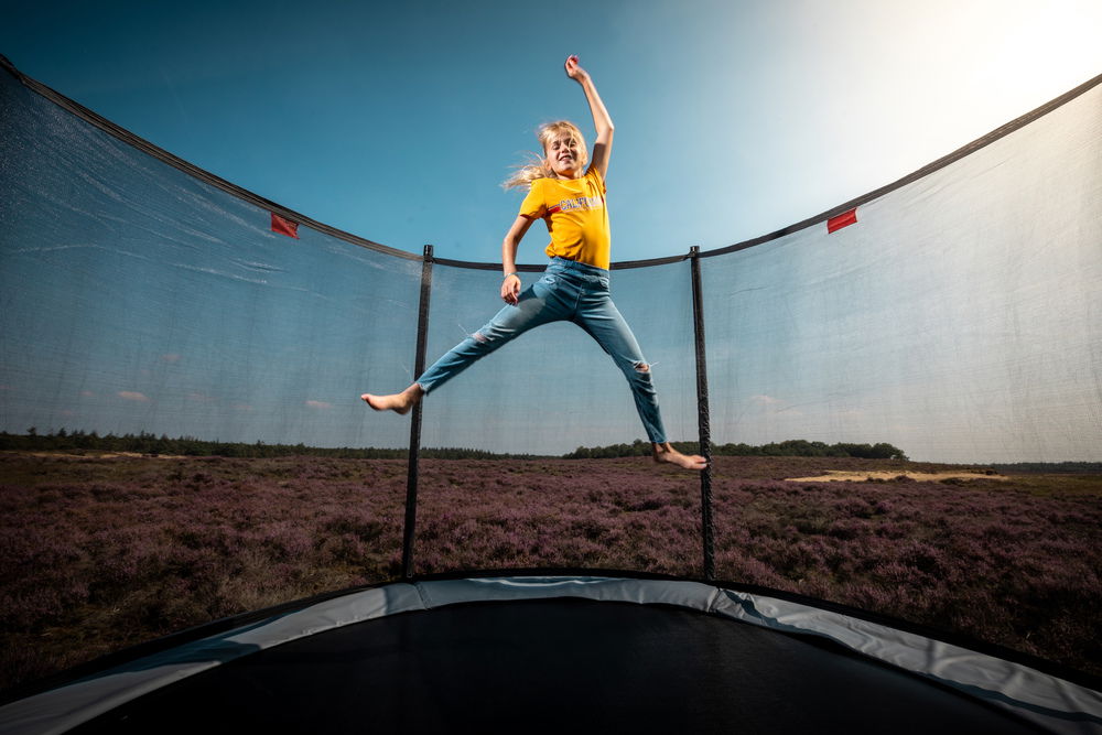 BERG Trampolin Regular ROUND Favorit Grey Ø330 cm + Sicherheitsnetz Comfort BERG Trampolin Regular ROUND Favorit Grey Ø330 cm + Sicherheitsnetz Comfort