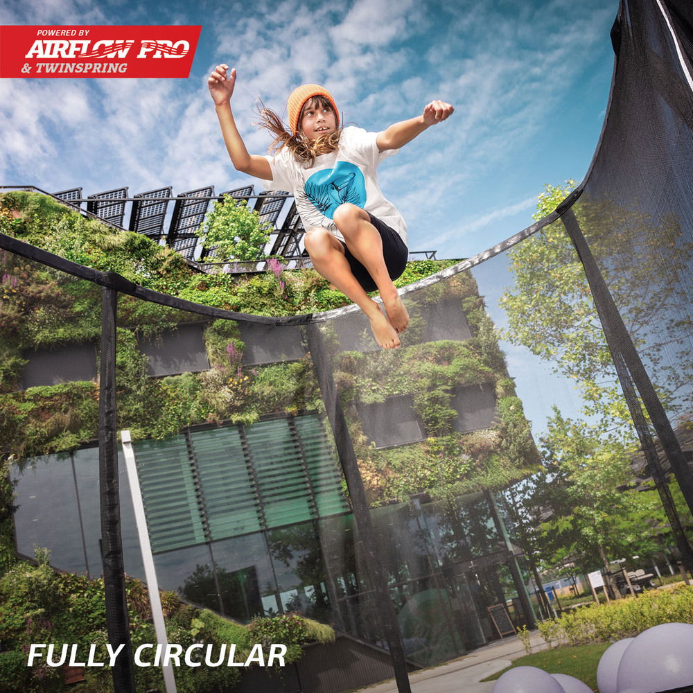 BERG Trampolin SPORTS FlatGround ULTIM Champion Green ECO 410 (NEU)