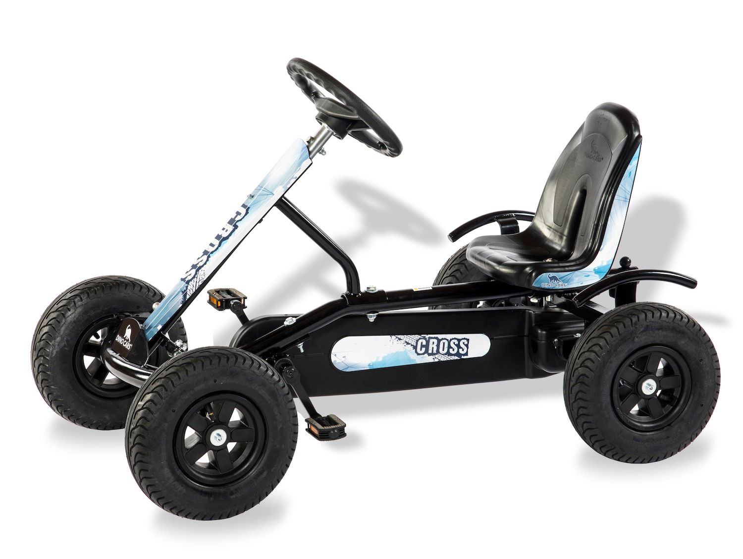 DINO CARS Gokart Junior Cross BF1 schwarz/blau-weiß DINO CARS Gokart Junior Cross BF1 schwarz/blau-weiß