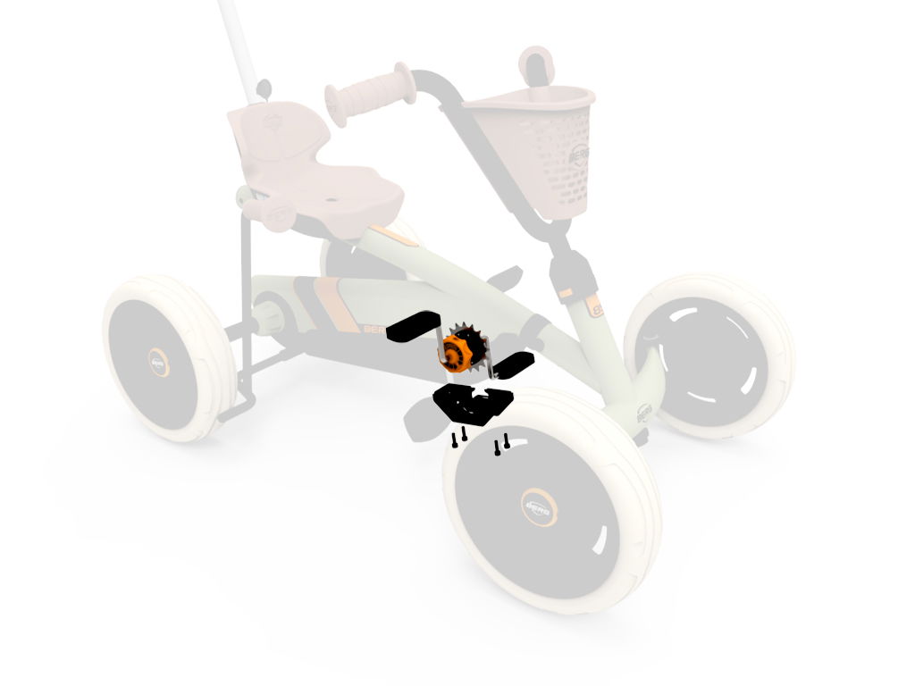 BERG Ersatzteil Buzzy Tretlager mit Pedalen für Retro 2-in-1 BERG Ersatzteil Buzzy Tretlager mit Pedalen für Retro 2-in-1