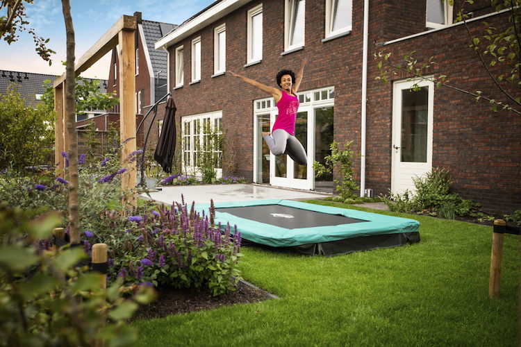 BERG Trampolin SPORTS InGround ULTIM Favorit Green 280