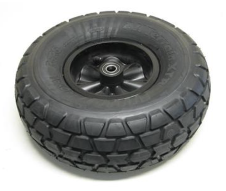 BERG Ersatzteil Komplettrad Schwarz 460/165-8 Gelände BERG Ersatzteil Komplettrad Schwarz 460/165-8 Gelände