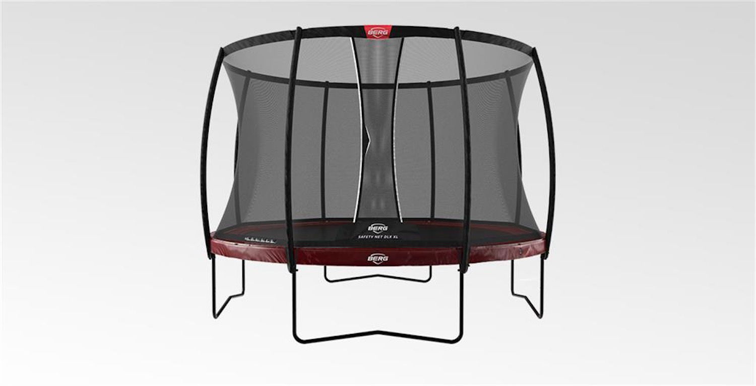 BERG Trampolin Regular Elite Red Ø430 cm + Sicherheitsnetz DLX XL (Ersatzteilarchiv) BERG Trampolin Regular Elite Red Ø430 cm + Sicherheitsnetz DLX XL (Ersatzteilarchiv)