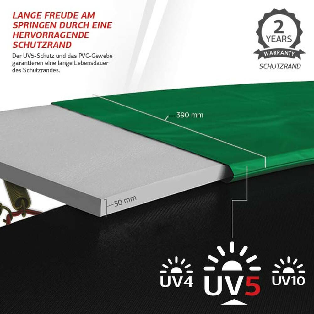 BERG Trampolin InGround GRAND Champion Green oval 350 x 250 cm + Sicherheitsnetz Deluxe BERG Trampolin InGround GRAND Champion Green oval 350 x 250 cm + Sicherheitsnetz Deluxe