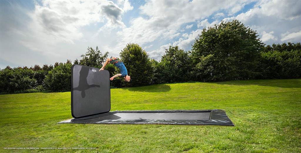 BERG Trampolin AeroWall BLK/GRY 2x2 m BERG Trampolin AeroWall BLK/GRY 2x2 m