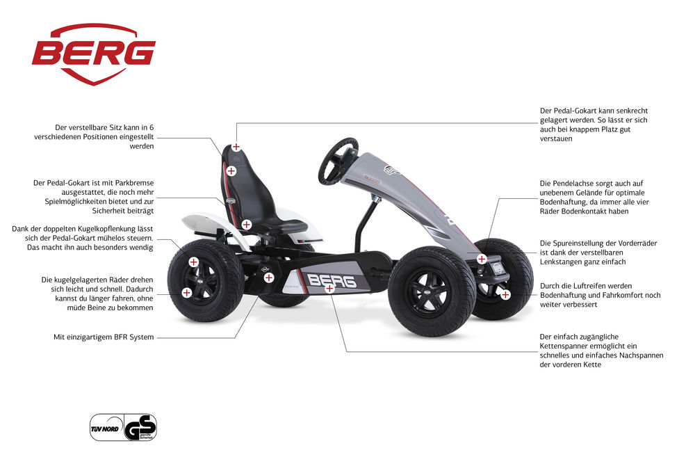 BERG Gokart Race GTS XL BFR BERG Gokart Race GTS XL BFR